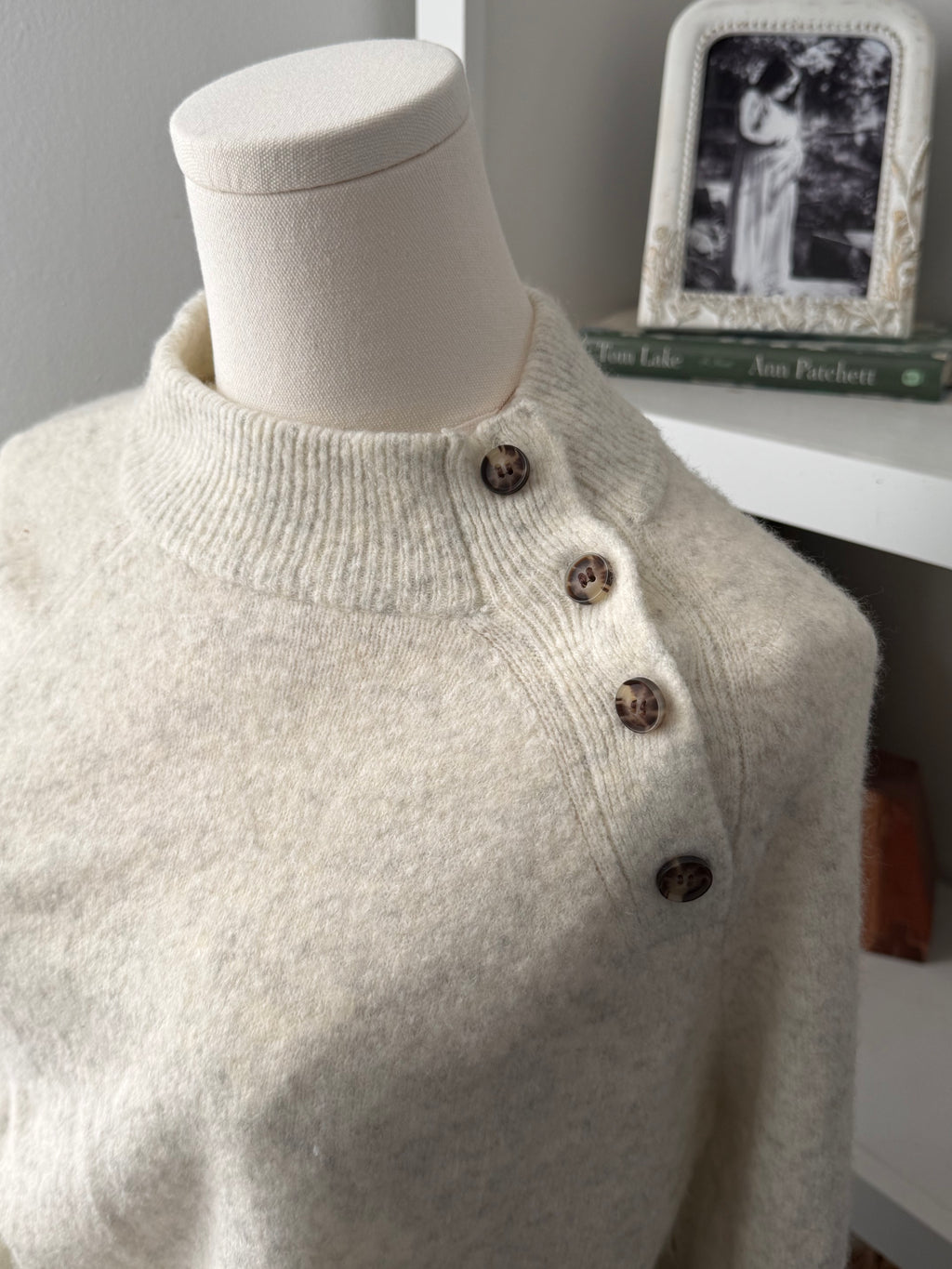 J. Crew asymmetrical sweater size M