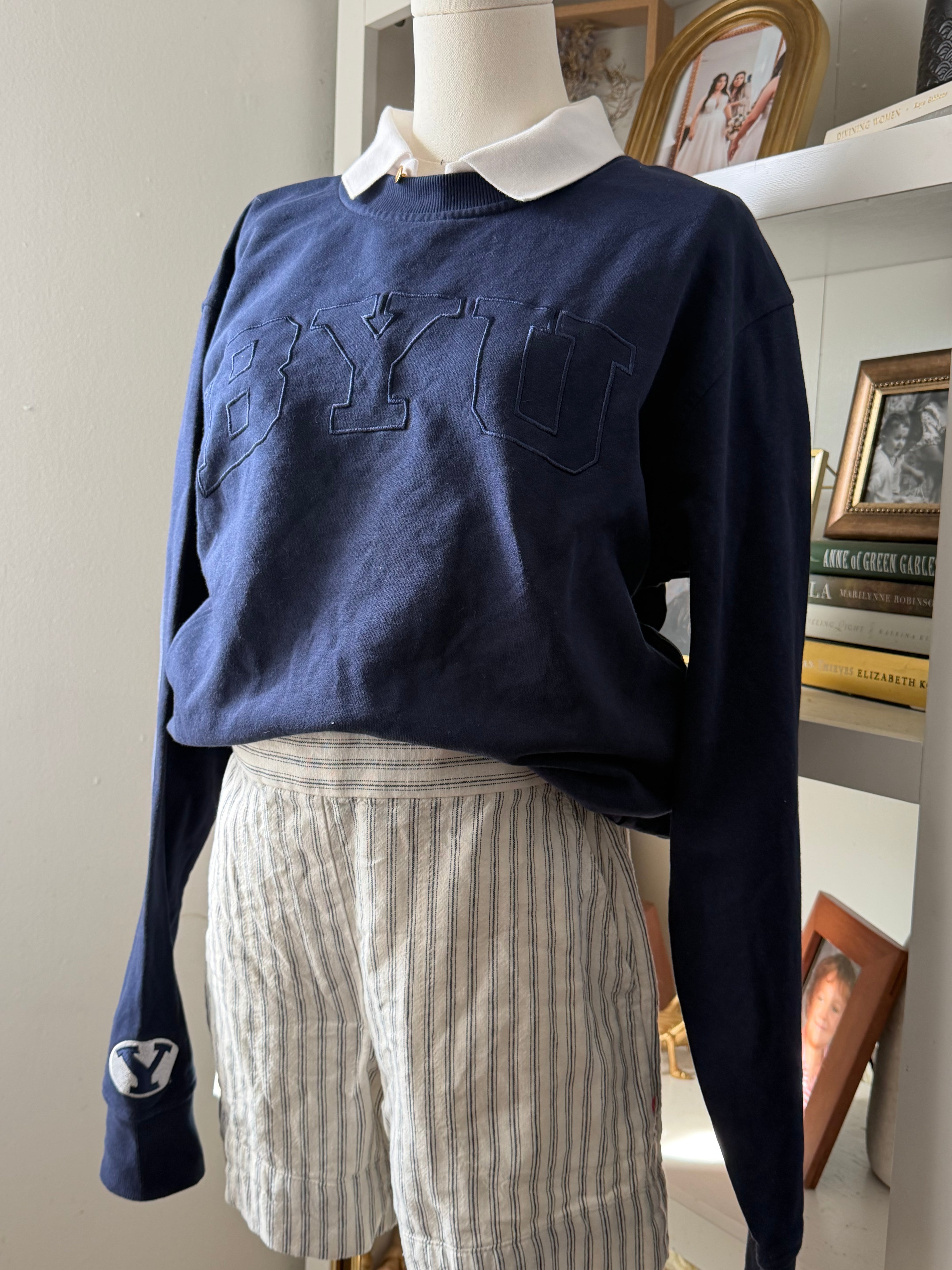 BYU Official College Sweatshirt Size L