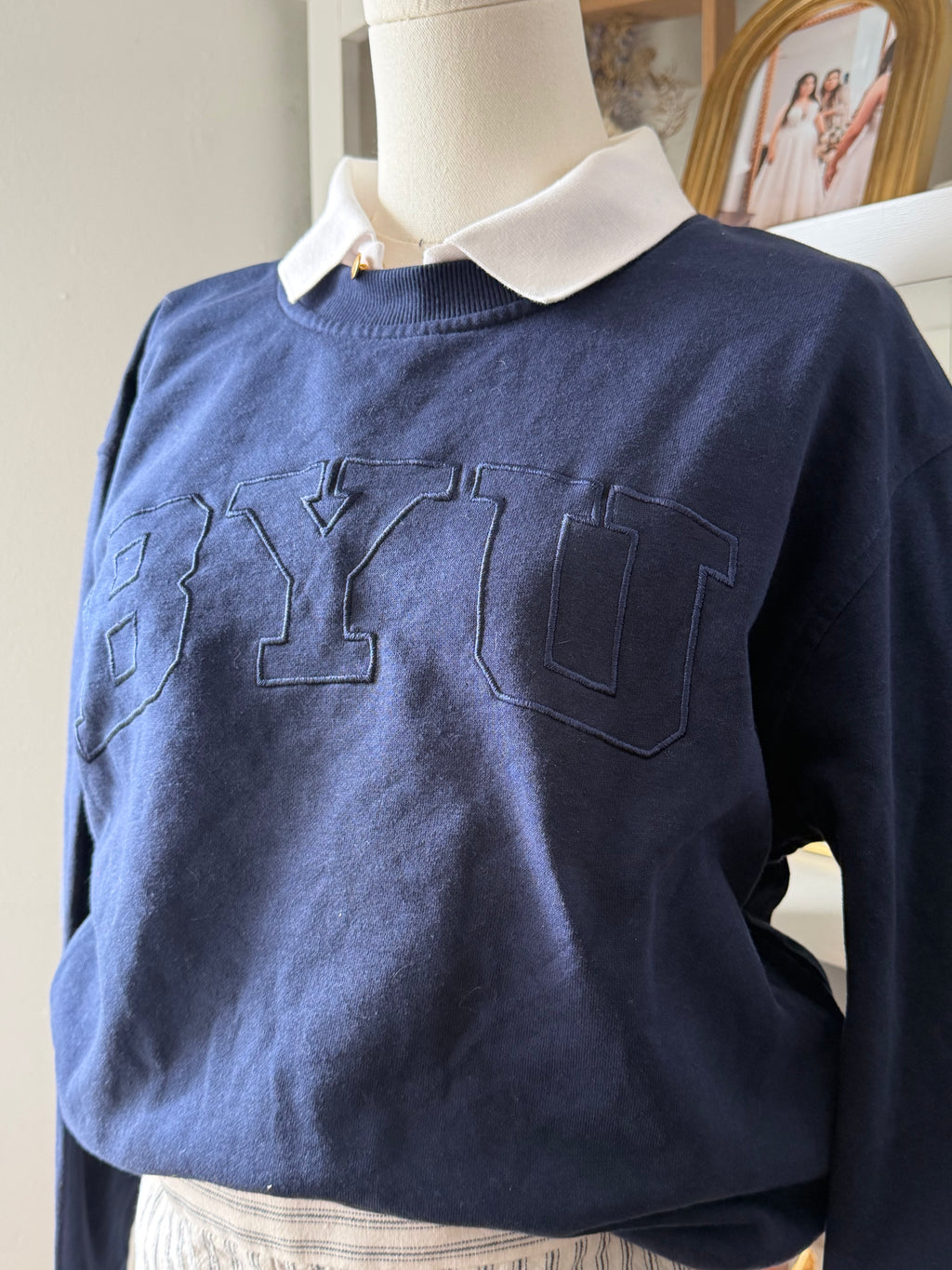 BYU Official College Sweatshirt Size L