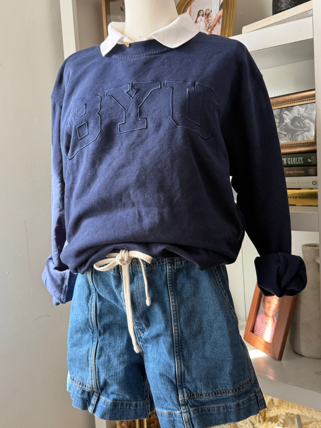 BYU Official College Sweatshirt Size L